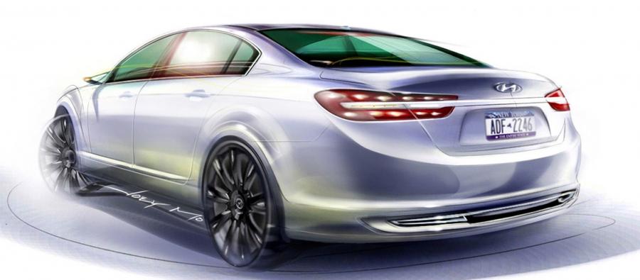 Hyundai Genesis Concept 2007 года  (фото 47 из 60)